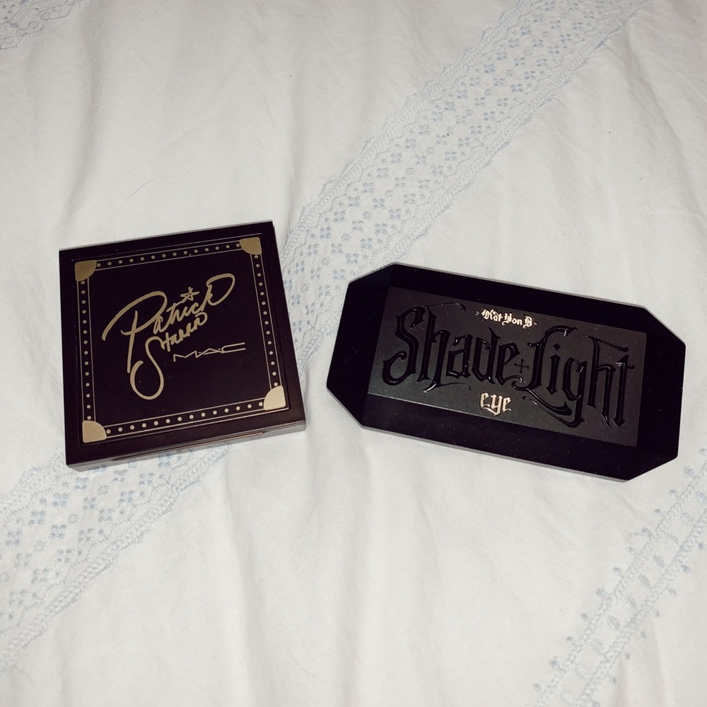 Mac x Patrick Star & KatVonD eyeshadow pallets!!🥰